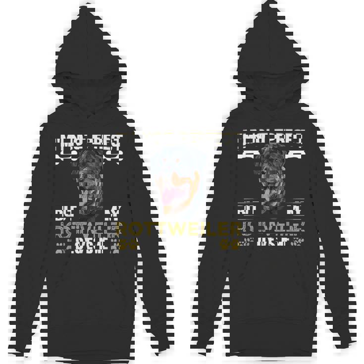 しかし、私のロットワイラーは私を愛している 犬の恋人 ロットワイラー パーカー