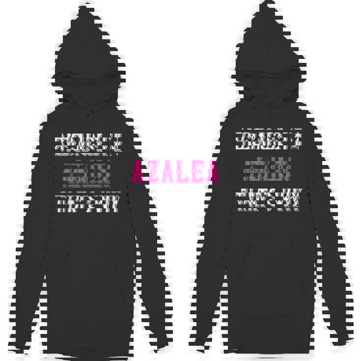 つつじ私がツツジだからこそ-ピンクのツツジの名前 パーカー