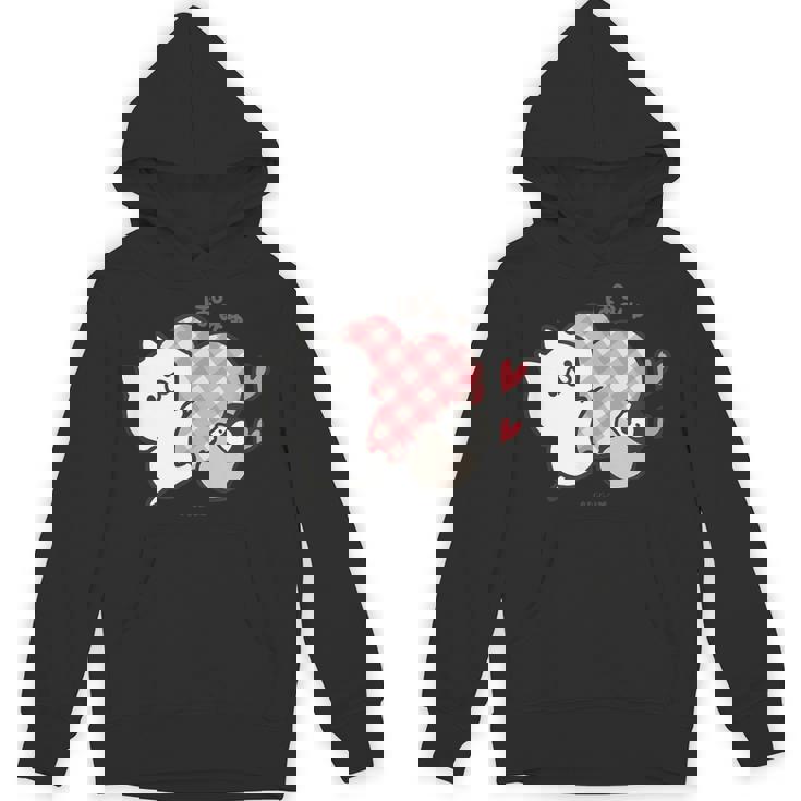 ねこぺん日和 ハート パーカー