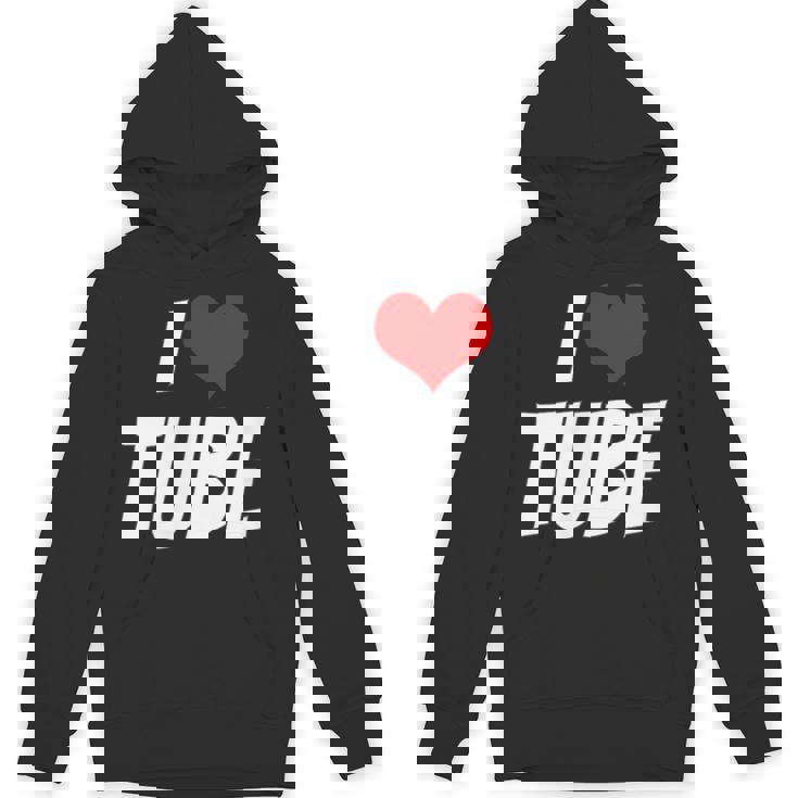 アイ・ラブ・チューブ・ハート パーカー