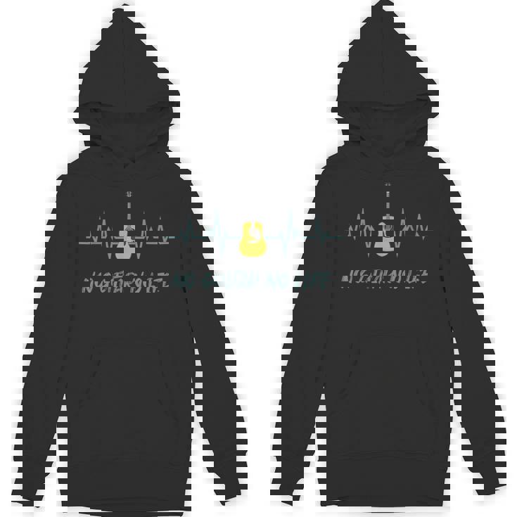 アコースティックギター No Guitar No Life ファニーギタリストミュージシャン Hoodie