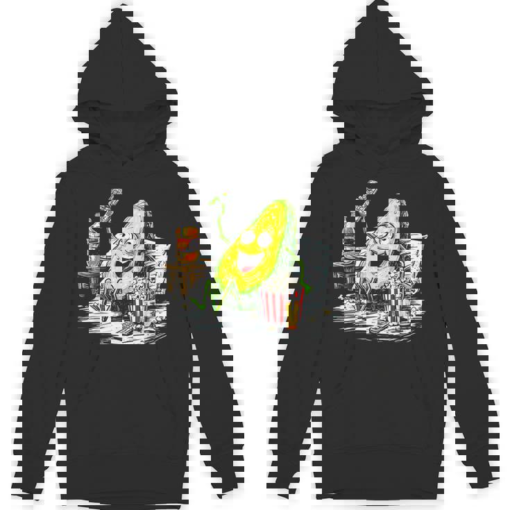 アボカド リラックス 持株 おやつ アート フルーツ モチーフ アボカド パーカー