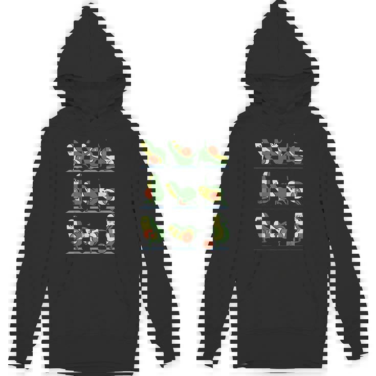 アボカドヨガ フラット腹部用 パーカー