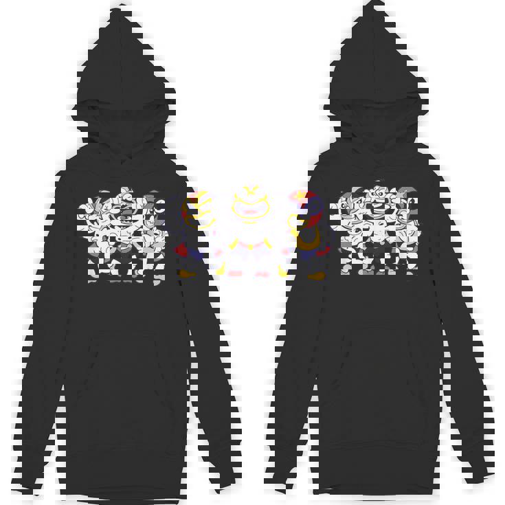 アマチュア・レスリング ルチャリブレ 面白いメキシコのプロレス Hoodie