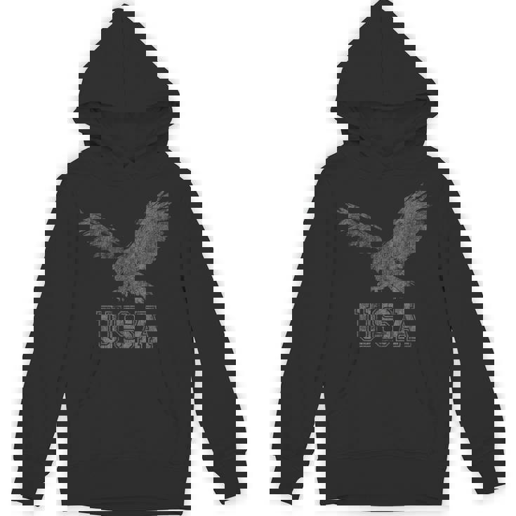 アメリカ国旗 アメリカンイーグル アメリカ国旗 クールでアンティーク調のグラフィック Hoodie