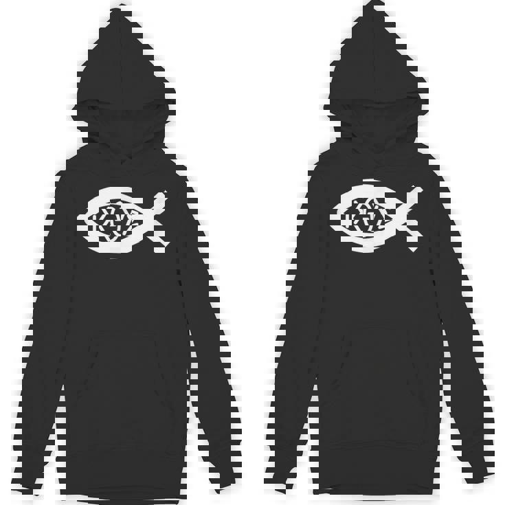 イクティス キリスト教の魚のシンボル キリスト教 聖書 キリスト教 パーカー