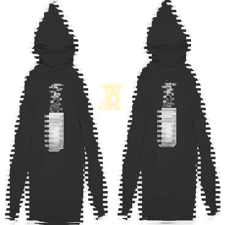 ウェルシュテリア パピー ドッグ ポケット入り パーカー