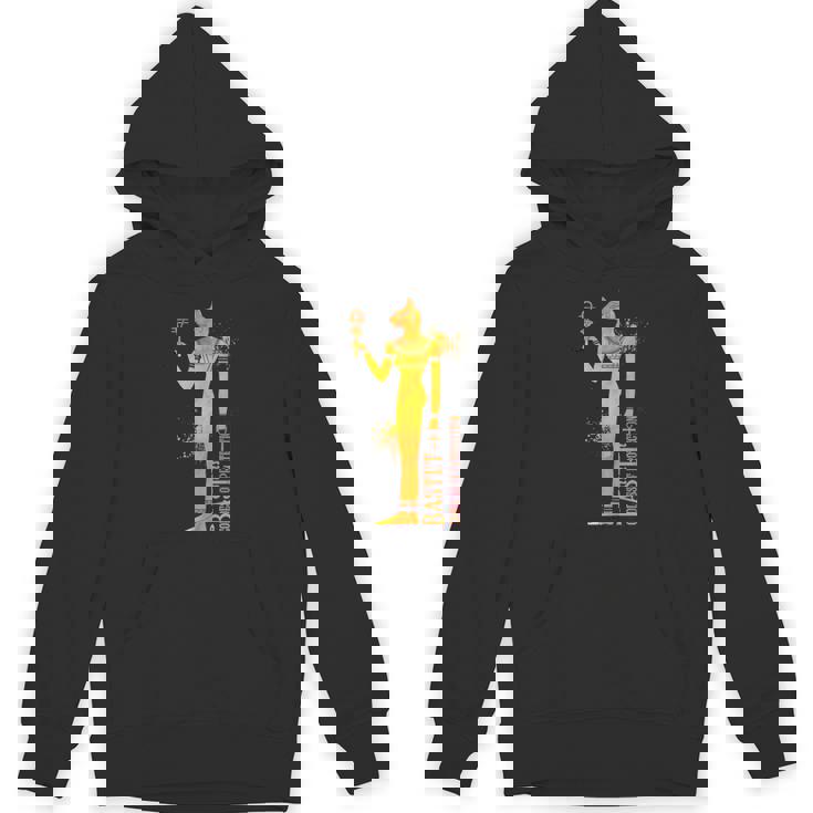 エジプトの女神バステトの彩色画 パーカー