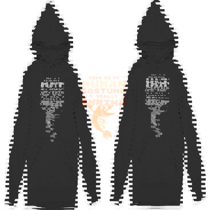エビ 面白い人間のコスチューム レトロ エビやザリガニ Hoodie