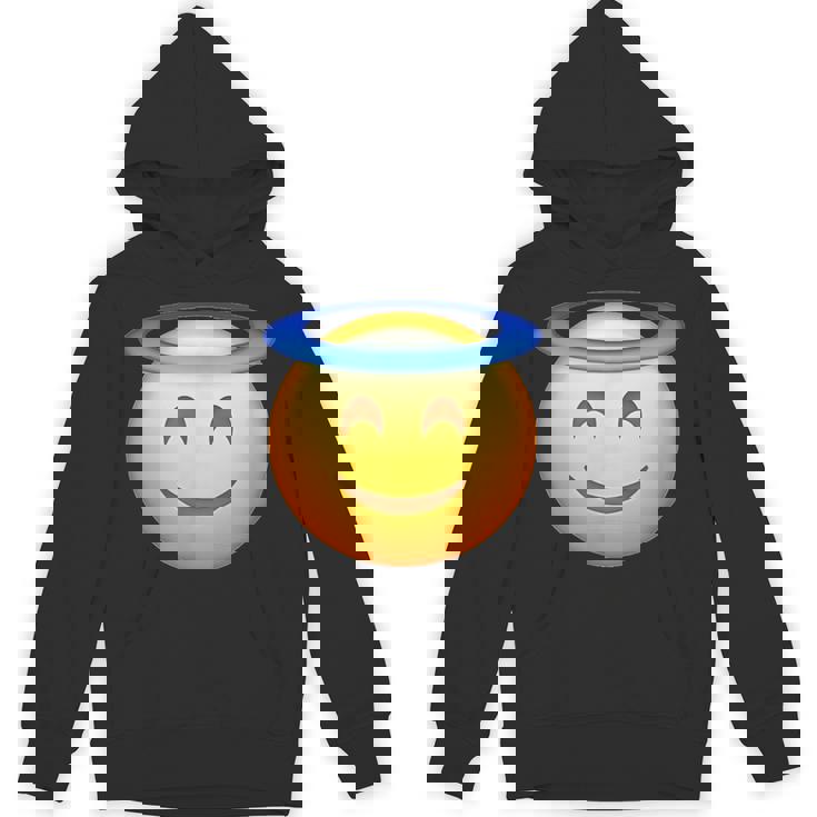 エンジェルスマイリー絵文字 Hoodie