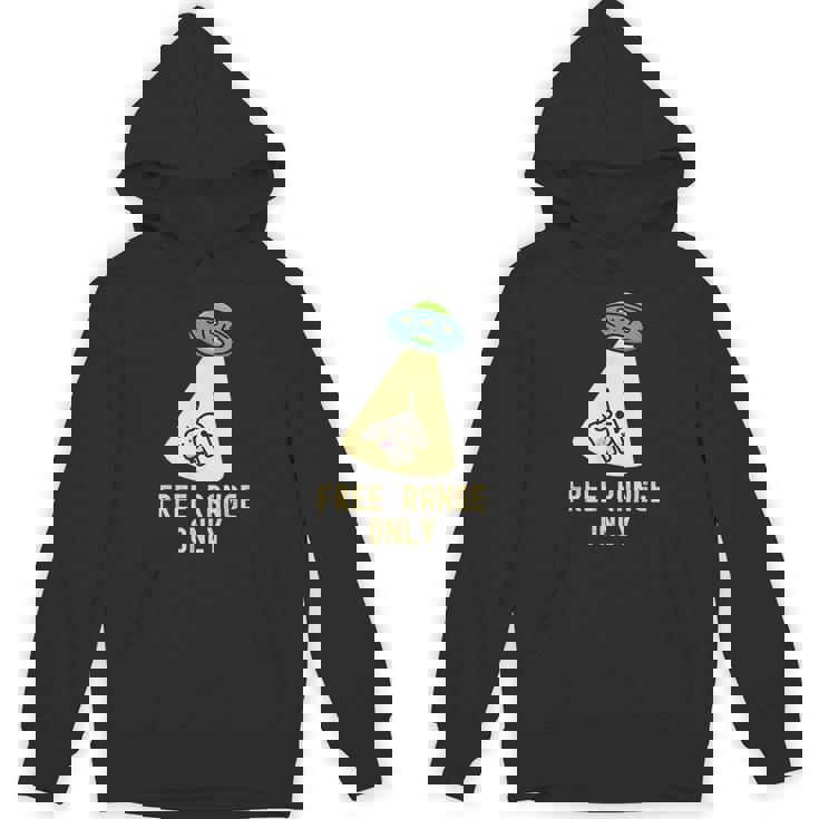 オーガニックフード 面白い Ufo エイリアン 誘拐牛 パーカー