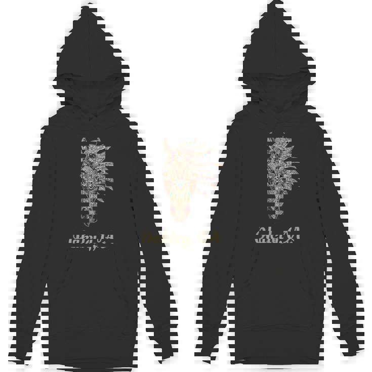 オークリー、カリフォルニア幾何学 トライバルカントリーアート パーカー