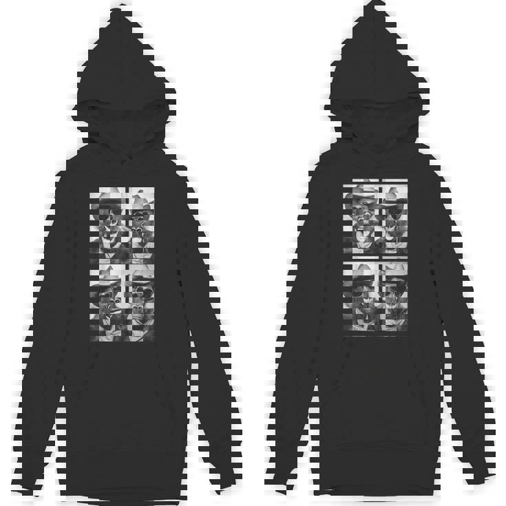 カウボーイ ゴリラ サングラス付き 動物 写真 ブース ウエスタン パーカー