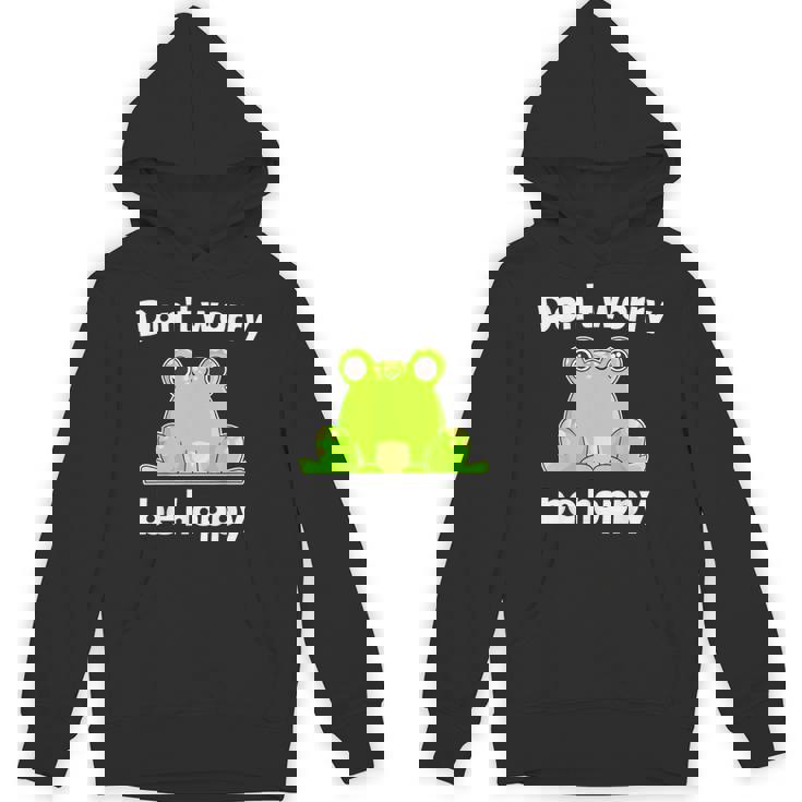 カエルのモチーフ面白いカエルのことわざは私にキスします Frog Motif Frogs Worry Hoppy パーカー