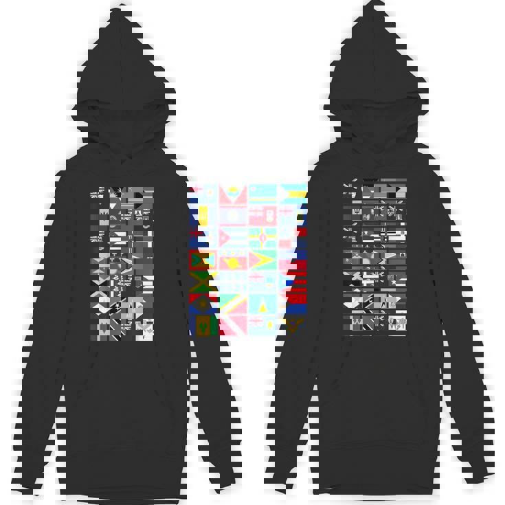 カリブ海国旗 ユニティプライド お土産 地理ギフト パーカー