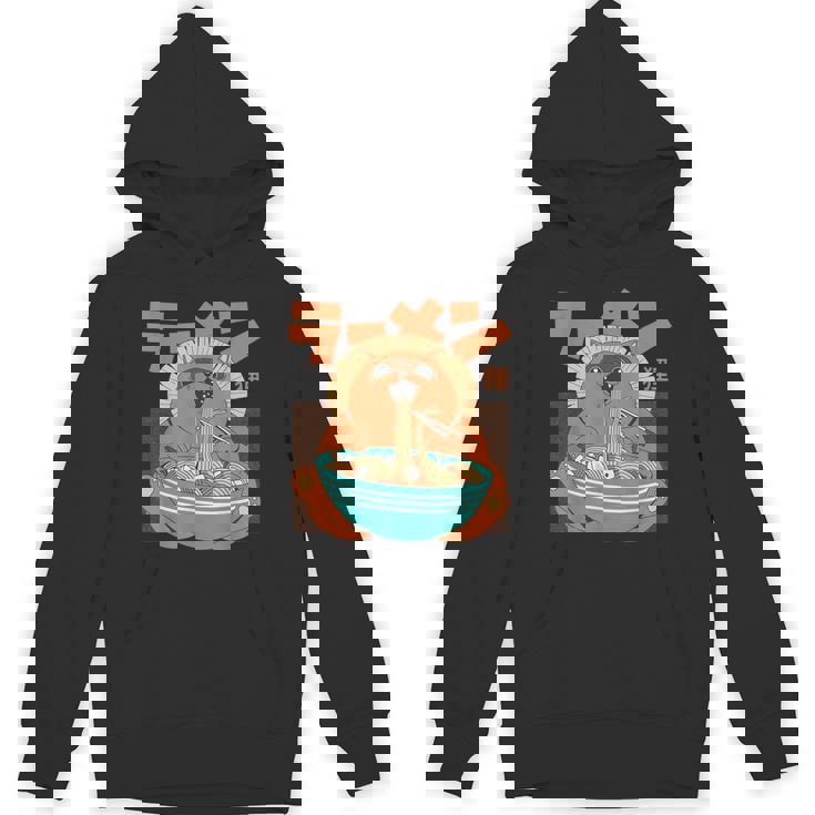 カワイイ ラーメンタヌキ妖怪 オタク アニメ 漫画 パーカー