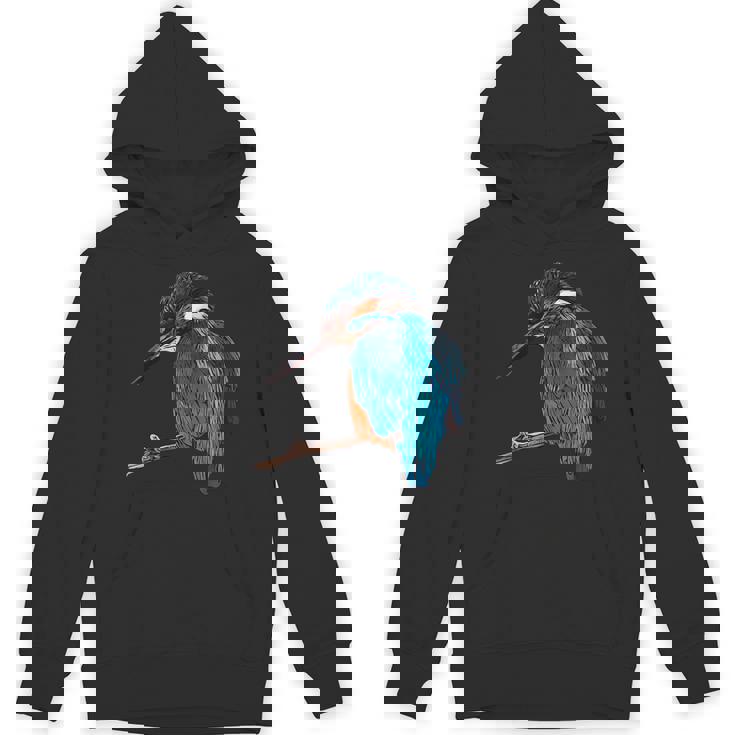 カワセミ 動物モチーフ 動物の顔 鳥モチーフ 動物モチーフ 鳥 カワセミ Hoodie