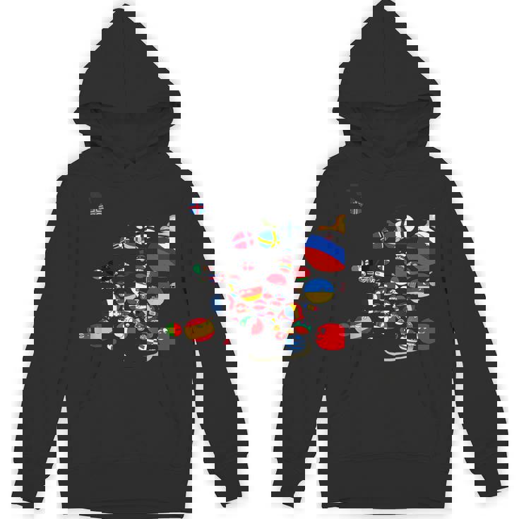 カントリーボール ヨーロッパ 面白い パーカー