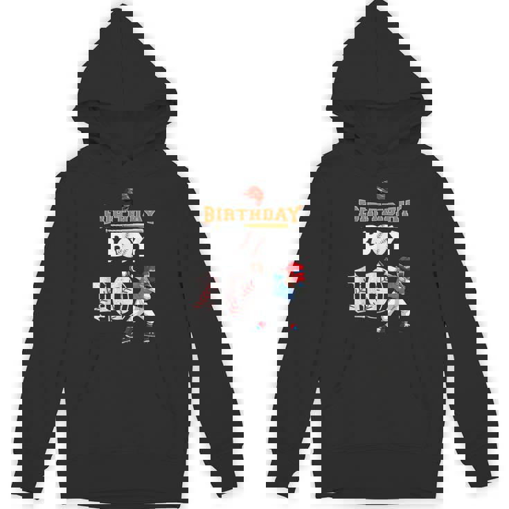 キッズ 10歳の誕生日 野球選手 ダビングボーイ 10歳 パーカー