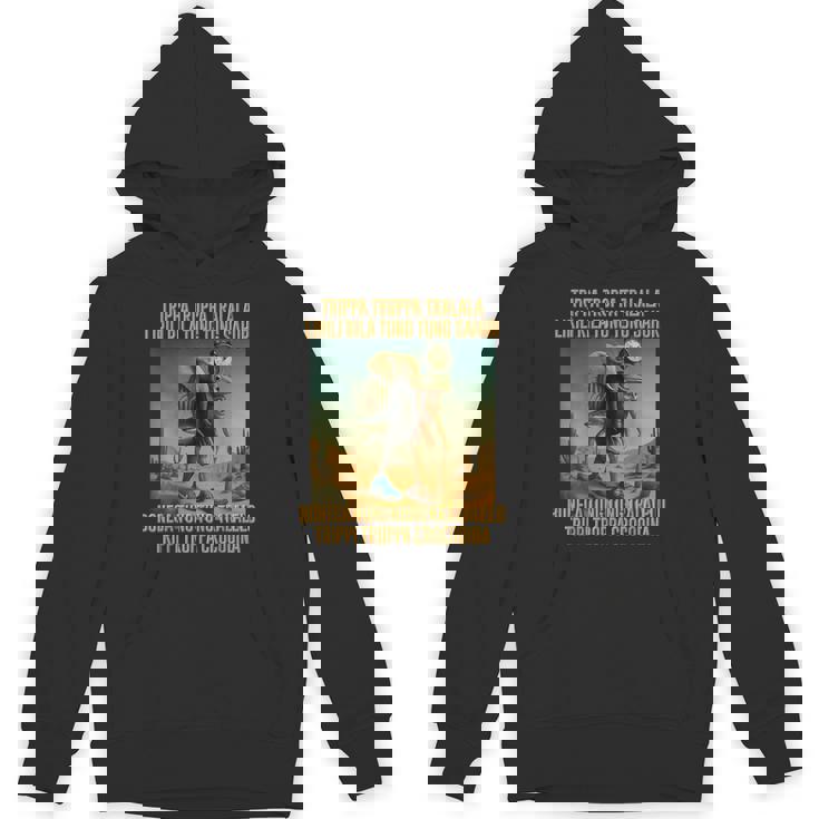 キッズ トレンド ミーム ブレイン イタリアン トリッパ トラララ パーカー