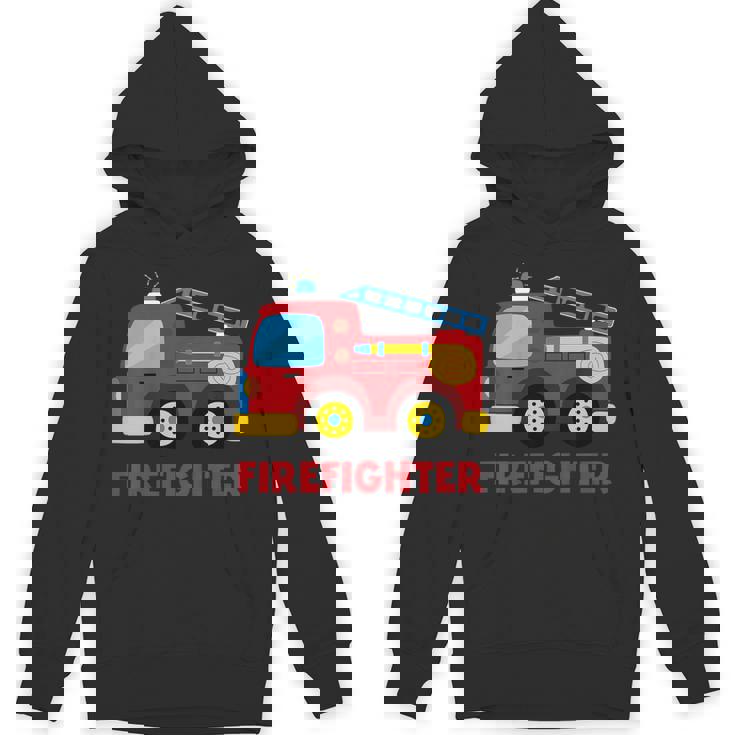 キッズ 消防車消防車 パーカー