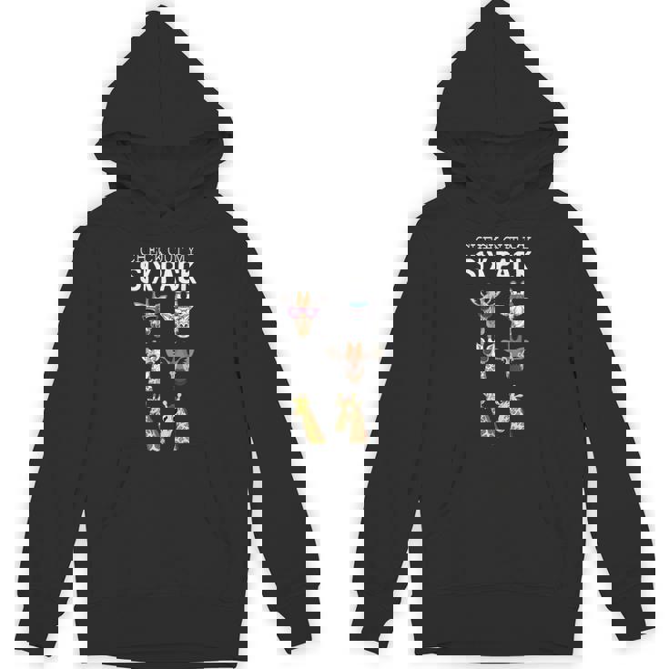 キリン オーナメント キリン グッズ アニマル プリント キリン 6 パック パーカー