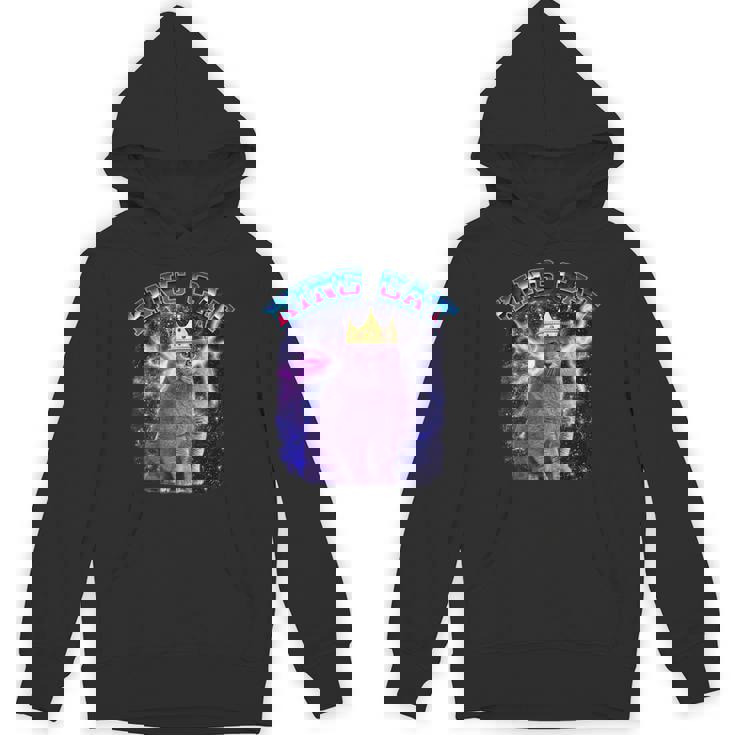 キングキャット ギャラクシーのブリティッシュショートヘア猫 子猫猫 パーカー