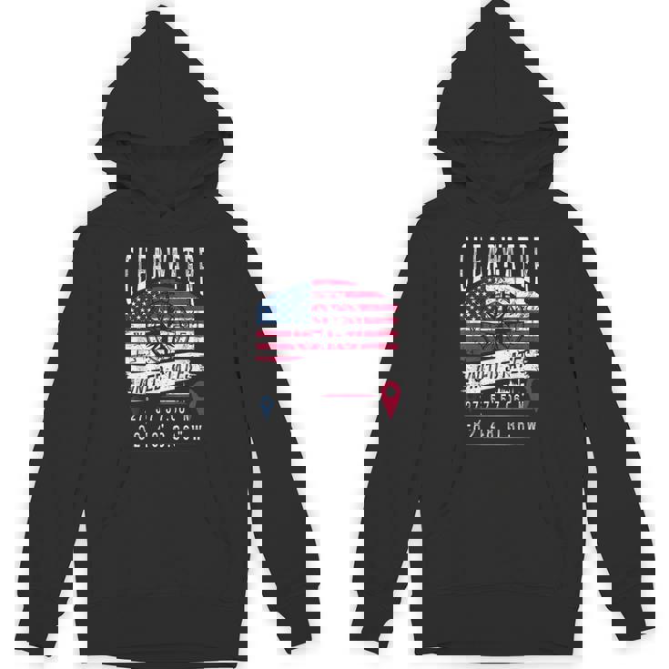 クリアウォーター アメリカ国旗 Gps座標 クリアウォーター パーカー