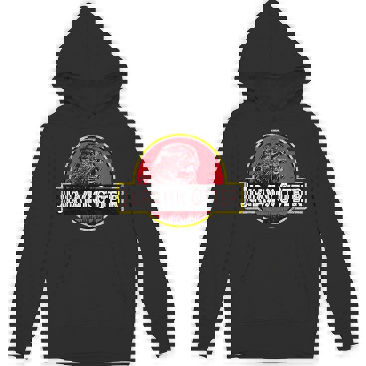 クリスマス用のかわいくて楽しいカワウソ。 パーカー