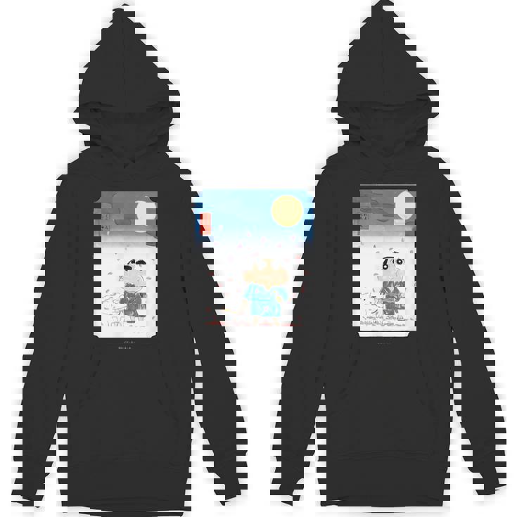 クレヨンしんちゃん 夜桜としんちゃん Hoodie