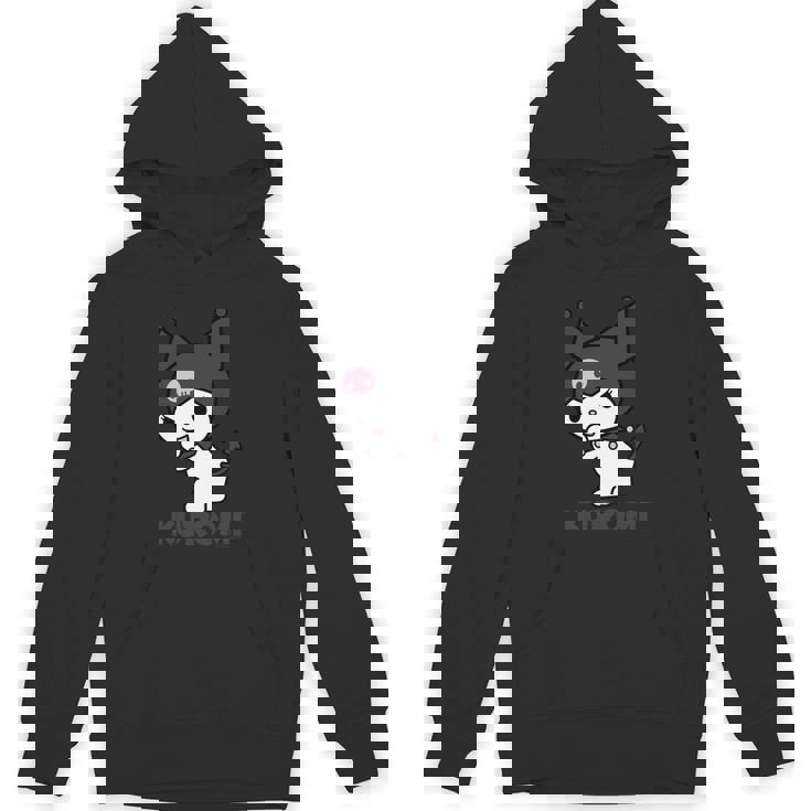 クロミ Usデザイン ふりむき 長袖tシャツ Hoodie