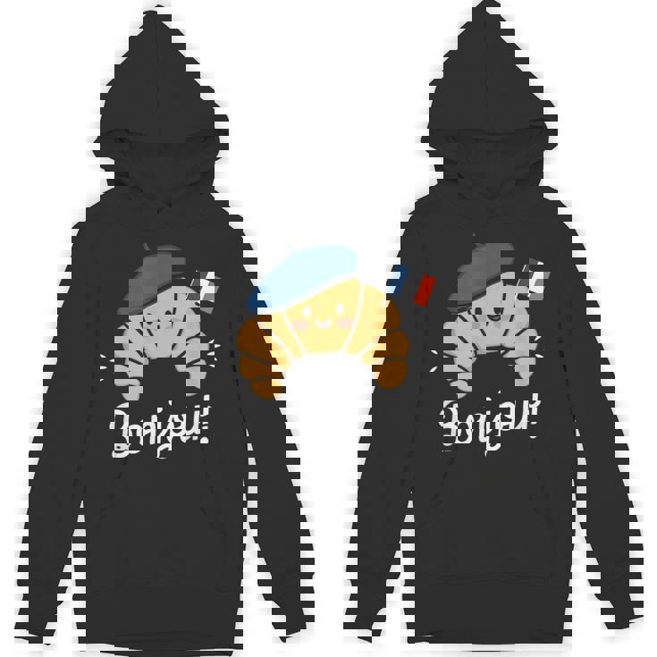 クロワッサン フランス語格言 フランス ベーキング 朝食 面白い パーカー