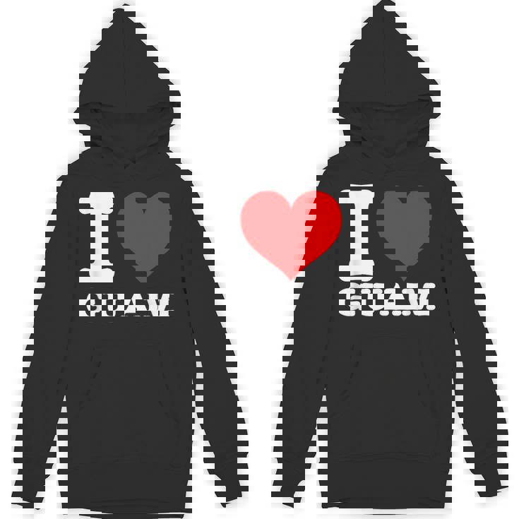 グアム I Heart Guam I Love Guam パーカー