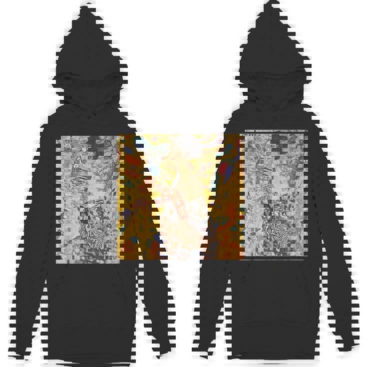 グスタフ・クリムト作「Lady With Fan」 パーカー