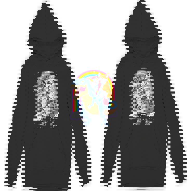 コーギー ユニコーン 恐竜 レックス キッズ ガールズ レインボー ギフト Hoodie
