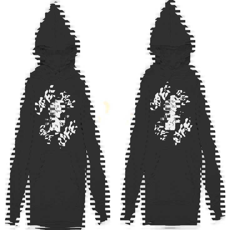 コーヒー ビション・フリーゼ 犬 Hoodie