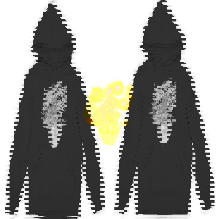 ゴッホのひまわりの現代美術の絵画 Hoodie