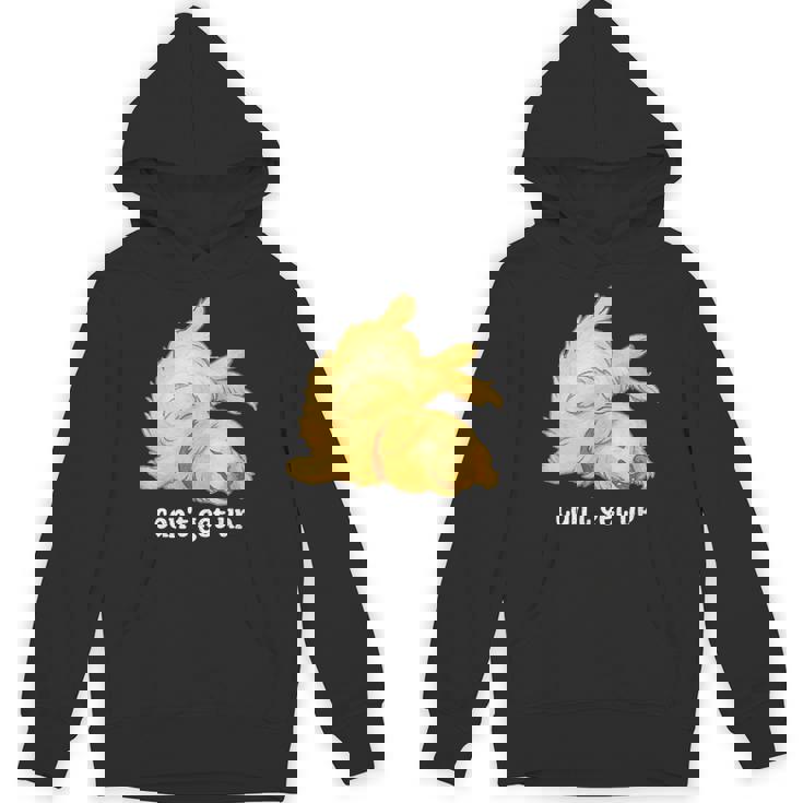 ゴールデンレトリバー ゴールデン 犬 Can't Get Up かわいい やる気スイッチ故障中 水彩 おもしろ 犬好き Hoodie