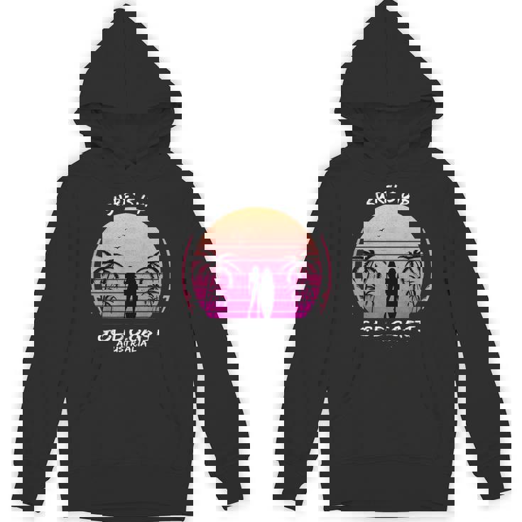 ゴールドコースト クイーンズランド州 オーストラリア サーフィン ギフト ヤシの木 スポーツ お土産 パーカー