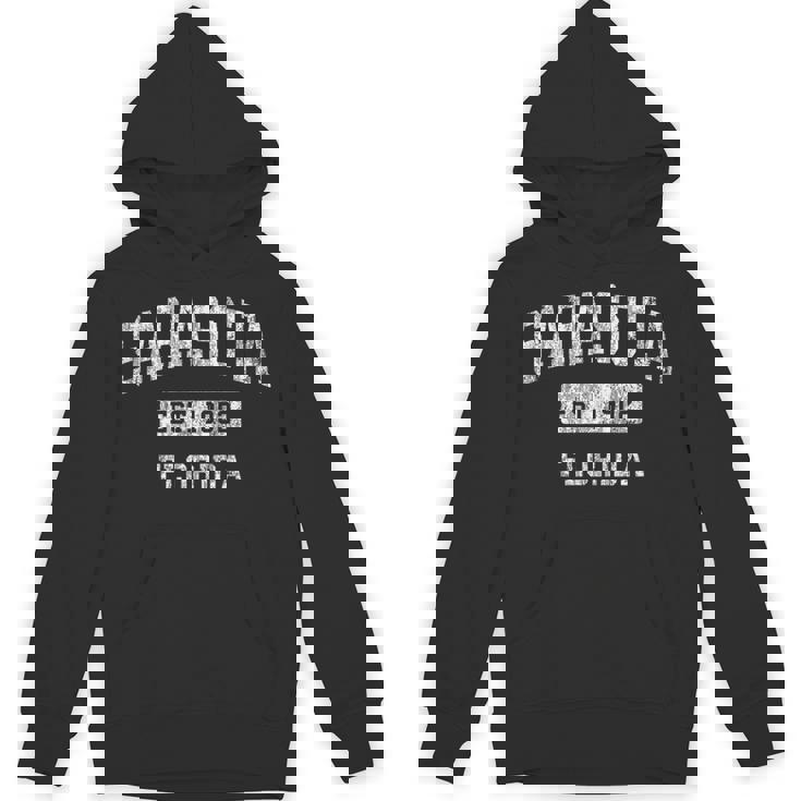 サラソタ フロリダ Fl ヴィンテージ 確立されたスポーツデザイン パーカー