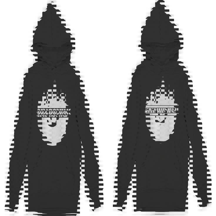 シカゴハウスミュージックシカゴスカイライン Edm Dj シカゴハウス パーカー