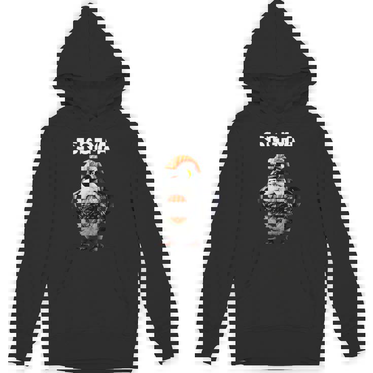 シグマ イタリアン ブレイン ミーム ペンギン 寿司 サーモン ユース キッズ パーカー