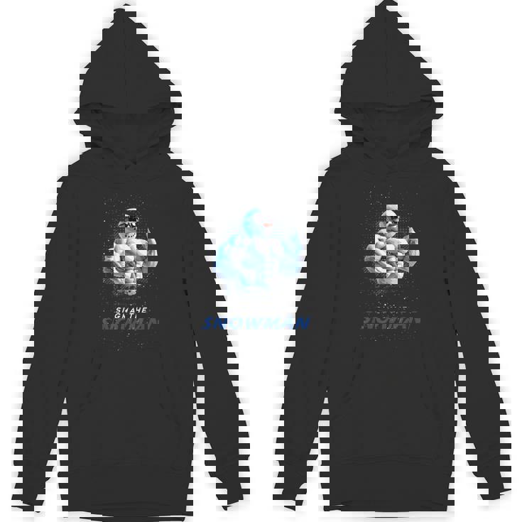 シグマザスノーマンブラッシュリズメリークリスマス Xマスク パーカー