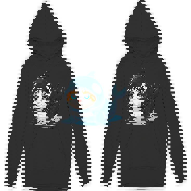 シャチの猫 コスチューム パーカー