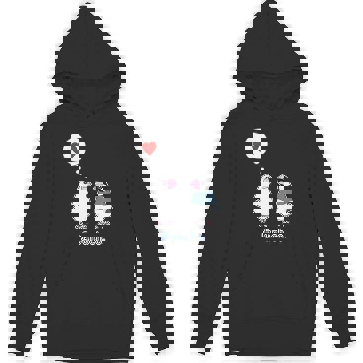 シロブンチョウ & サクラブンチョウ さん『ハート』フキダシ 白文鳥 桜文鳥【どうぶつフレンズ】動物 イラスト Hoodie