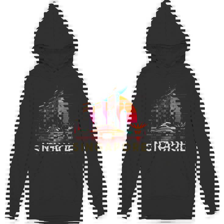 シンガポール市のランドマークビルのお土産 パーカー