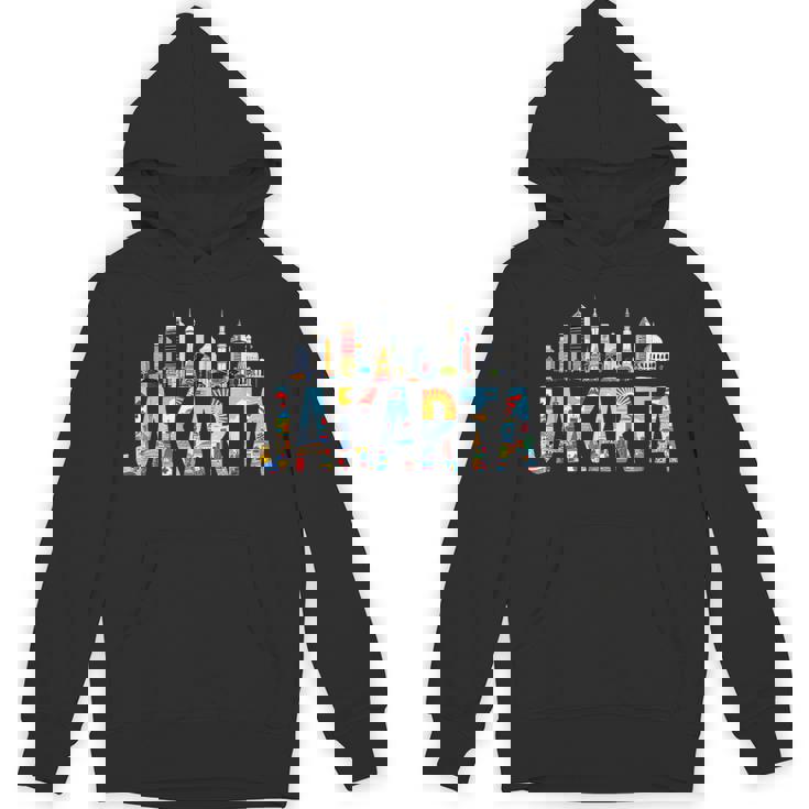 ジャカルタ旅行 インドネシア アウトフィット バケーション ジャカルタ パーカー