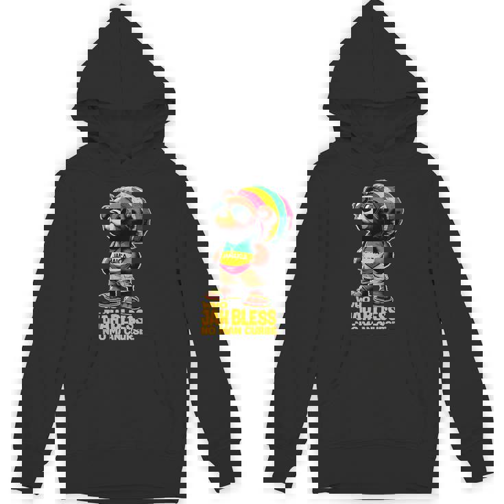 ジャマイカ かわいいラスタ テディベア ジャー ブレス レゲエ ルーツ パーカー