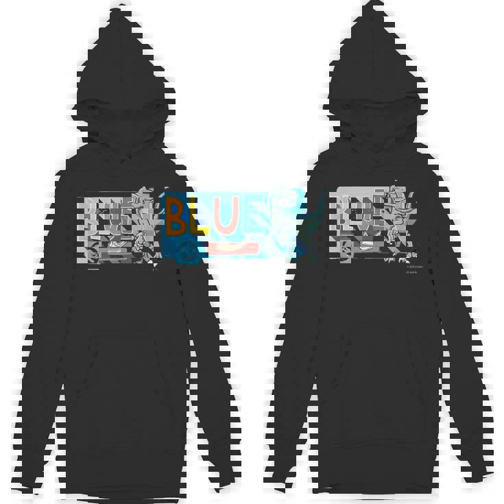 ジュラシック・ワールド Blue Cute Illustlation パーカー