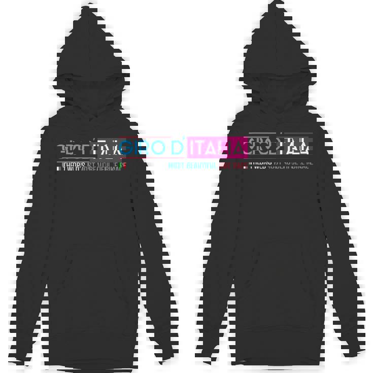 ジロ・ディ・イタリア 世界で最も美しいバイクレース パーカー